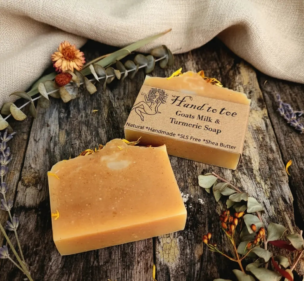 Fresh Tumeric and Goats Milk soap My Store