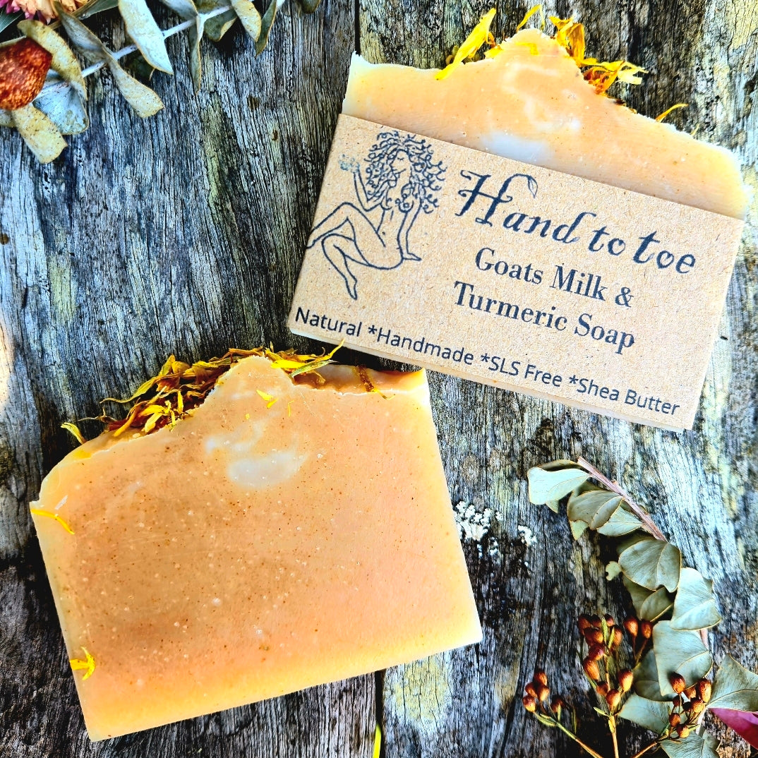 Fresh Tumeric and Goats Milk soap