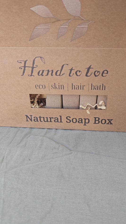 6 pack soap gift box