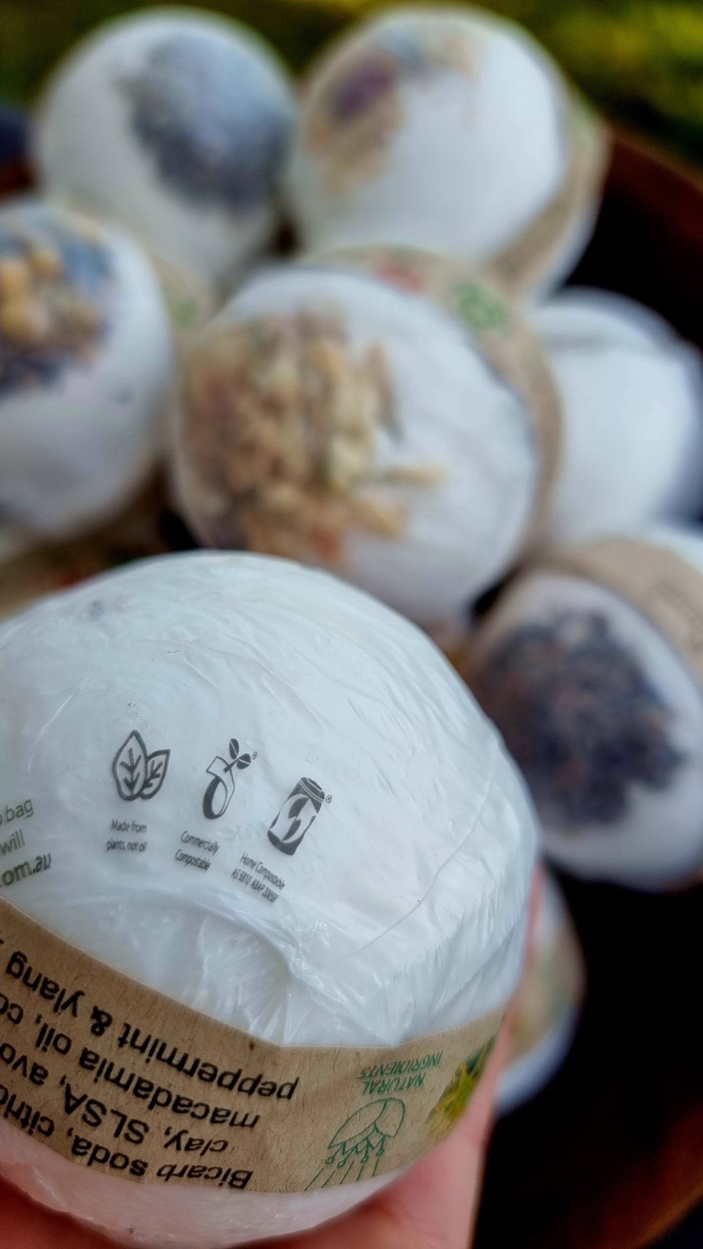 Natural Bath Bomb gift pack